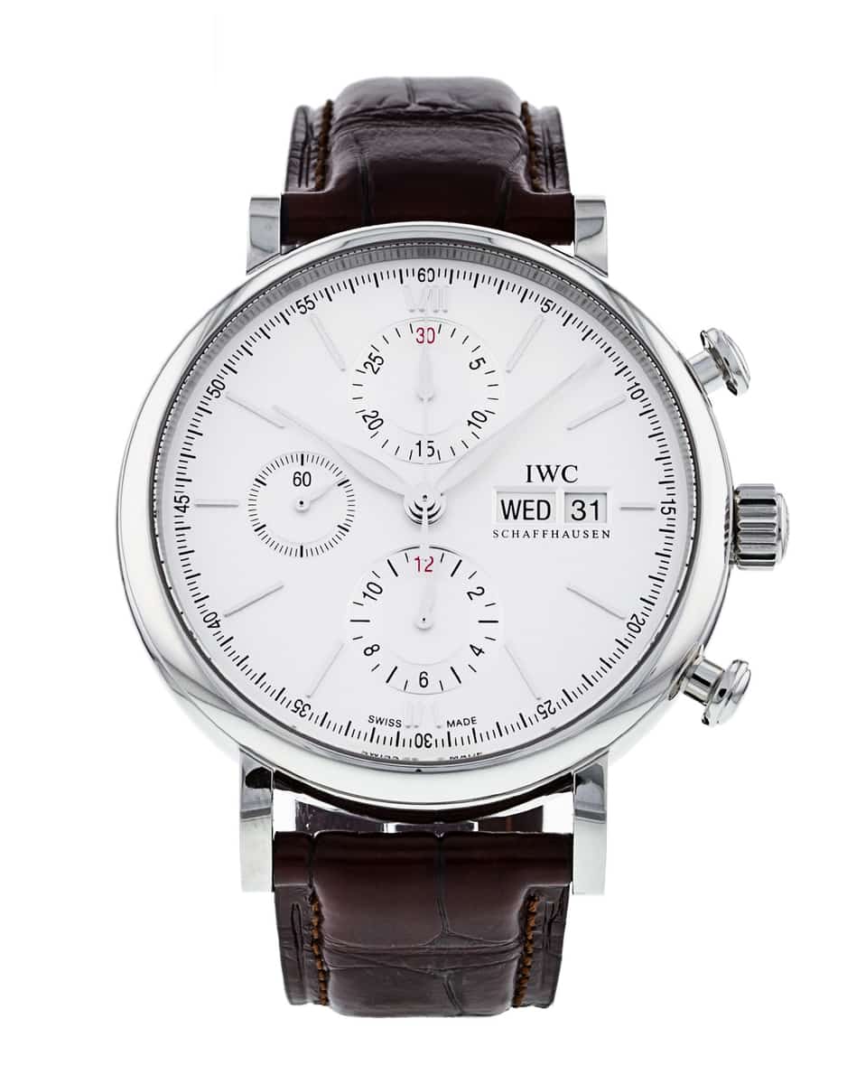Iwc portofino chronograph iw391007 best sale